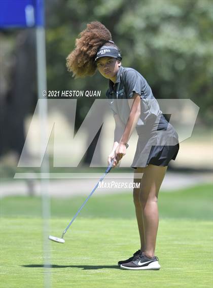 Thumbnail 1 in CIF-SS Girls D1 Team Golf Finals 1/2 photogallery.