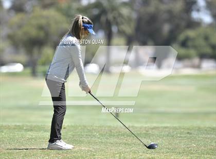 Thumbnail 3 in CIF-SS Girls D1 Team Golf Finals 1/2 photogallery.