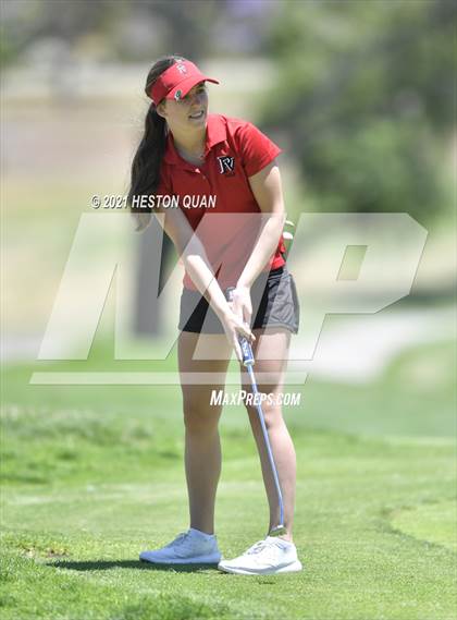 Thumbnail 1 in CIF-SS Girls D1 Team Golf Finals 1/2 photogallery.