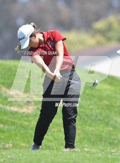 Thumbnail 1 in CIF-SS Girls D1 Team Golf Finals 1/2 photogallery.