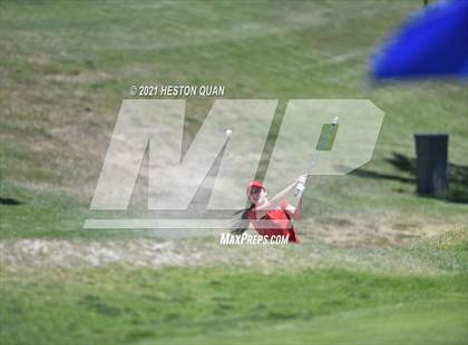 Thumbnail 2 in CIF-SS Girls D1 Team Golf Finals 1/2 photogallery.