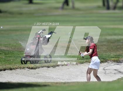 Thumbnail 1 in CIF-SS Girls D1 Team Golf Finals 1/2 photogallery.