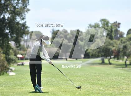 Thumbnail 2 in CIF-SS Girls D1 Team Golf Finals 1/2 photogallery.