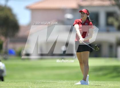 Thumbnail 2 in CIF-SS Girls D1 Team Golf Finals 1/2 photogallery.