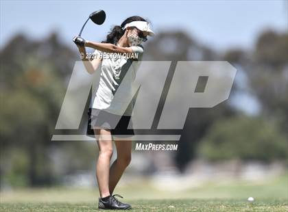 Thumbnail 3 in CIF-SS Girls D1 Team Golf Finals 1/2 photogallery.