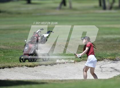 Thumbnail 3 in CIF-SS Girls D1 Team Golf Finals 1/2 photogallery.