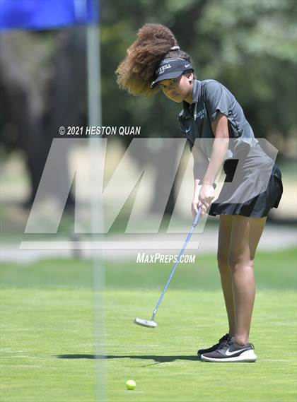 Thumbnail 2 in CIF-SS Girls D1 Team Golf Finals 1/2 photogallery.