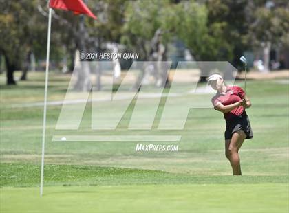 Thumbnail 3 in CIF-SS Girls D1 Team Golf Finals 1/2 photogallery.