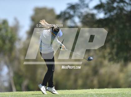 Thumbnail 1 in CIF-SS Girls D1 Team Golf Finals 1/2 photogallery.