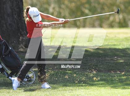 Thumbnail 2 in CIF-SS Girls D1 Team Golf Finals 1/2 photogallery.