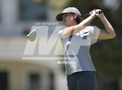 Thumbnail 3 in CIF-SS Girls D1 Team Golf Finals 1/2 photogallery.