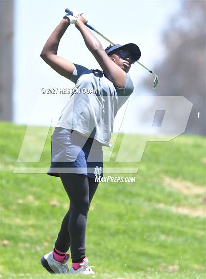 Thumbnail 1 in CIF-SS Girls D1 Team Golf Finals 1/2 photogallery.