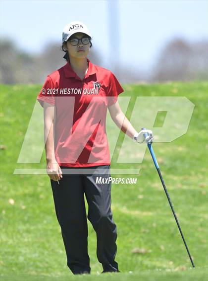 Thumbnail 1 in CIF-SS Girls D1 Team Golf Finals 1/2 photogallery.