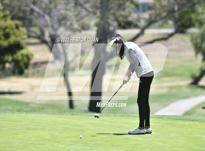 Thumbnail 2 in CIF-SS Girls D1 Team Golf Finals 1/2 photogallery.