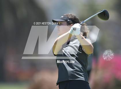 Thumbnail 3 in CIF-SS Girls D1 Team Golf Finals 1/2 photogallery.