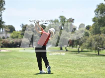 Thumbnail 2 in CIF-SS Girls D1 Team Golf Finals 1/2 photogallery.