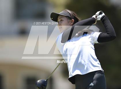 Thumbnail 1 in CIF-SS Girls D1 Team Golf Finals 1/2 photogallery.