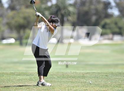Thumbnail 1 in CIF-SS Girls D1 Team Golf Finals 1/2 photogallery.