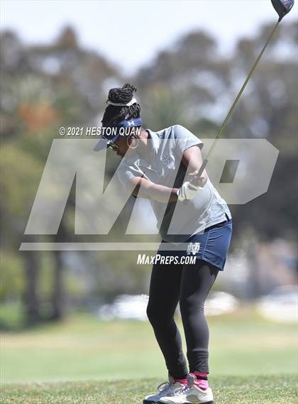 Thumbnail 3 in CIF-SS Girls D1 Team Golf Finals 1/2 photogallery.