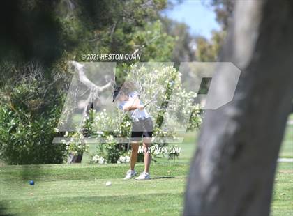 Thumbnail 2 in CIF-SS Girls D1 Team Golf Finals 1/2 photogallery.