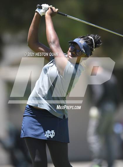 Thumbnail 1 in CIF-SS Girls D1 Team Golf Finals 1/2 photogallery.