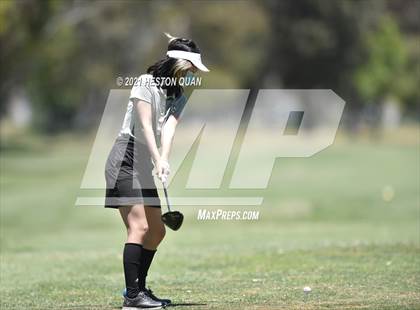 Thumbnail 2 in CIF-SS Girls D1 Team Golf Finals 1/2 photogallery.