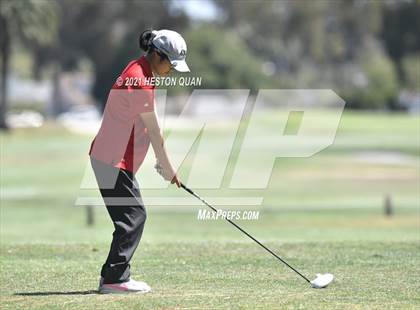Thumbnail 2 in CIF-SS Girls D1 Team Golf Finals 1/2 photogallery.