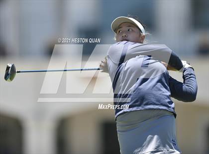 Thumbnail 1 in CIF-SS Girls D1 Team Golf Finals 1/2 photogallery.