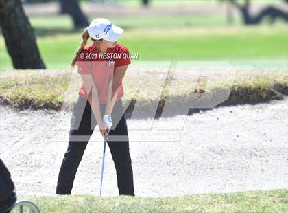 Thumbnail 3 in CIF-SS Girls D1 Team Golf Finals 1/2 photogallery.