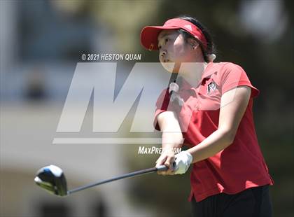 Thumbnail 3 in CIF-SS Girls D1 Team Golf Finals 1/2 photogallery.