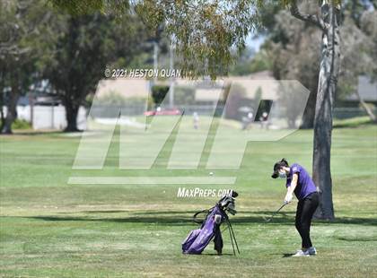 Thumbnail 2 in CIF-SS Girls D1 Team Golf Finals 1/2 photogallery.