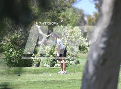 Thumbnail 3 in CIF-SS Girls D1 Team Golf Finals 1/2 photogallery.