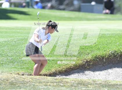 Thumbnail 2 in CIF-SS Girls D1 Team Golf Finals 1/2 photogallery.