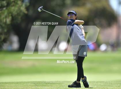 Thumbnail 1 in CIF-SS Girls D1 Team Golf Finals 1/2 photogallery.