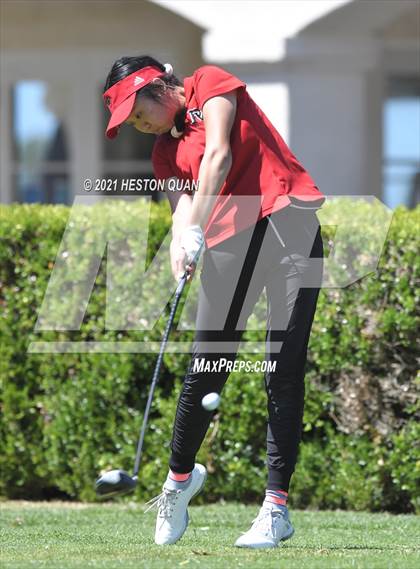 Thumbnail 1 in CIF-SS Girls D1 Team Golf Finals 1/2 photogallery.