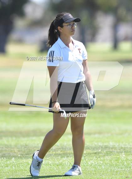 Thumbnail 2 in CIF-SS Girls D1 Team Golf Finals 1/2 photogallery.