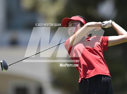 Thumbnail 1 in CIF-SS Girls D1 Team Golf Finals 1/2 photogallery.