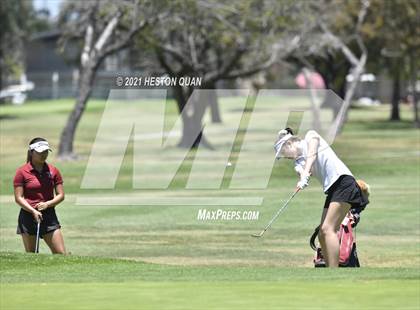 Thumbnail 2 in CIF-SS Girls D1 Team Golf Finals 1/2 photogallery.