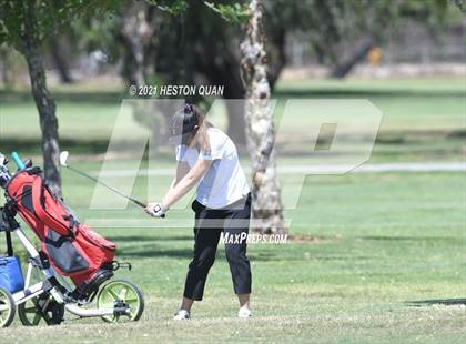 Thumbnail 3 in CIF-SS Girls D1 Team Golf Finals 1/2 photogallery.