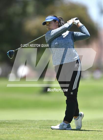 Thumbnail 2 in CIF-SS Girls D1 Team Golf Finals 1/2 photogallery.