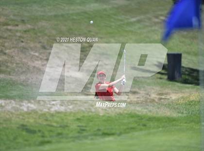 Thumbnail 3 in CIF-SS Girls D1 Team Golf Finals 1/2 photogallery.
