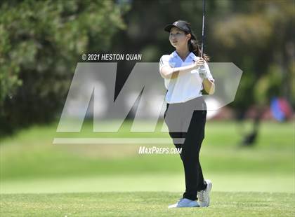 Thumbnail 3 in CIF-SS Girls D1 Team Golf Finals 1/2 photogallery.