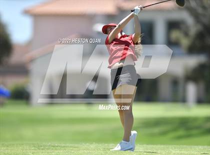 Thumbnail 1 in CIF-SS Girls D1 Team Golf Finals 1/2 photogallery.