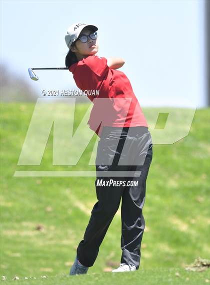 Thumbnail 2 in CIF-SS Girls D1 Team Golf Finals 1/2 photogallery.
