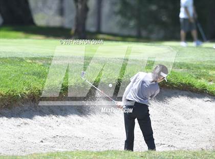 Thumbnail 3 in CIF-SS Girls D1 Team Golf Finals 1/2 photogallery.