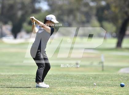 Thumbnail 2 in CIF-SS Girls D1 Team Golf Finals 1/2 photogallery.