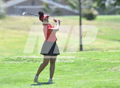 Thumbnail 2 in CIF-SS Girls D1 Team Golf Finals 1/2 photogallery.