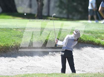 Thumbnail 2 in CIF-SS Girls D1 Team Golf Finals 1/2 photogallery.