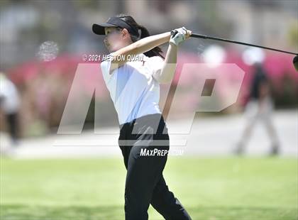 Thumbnail 3 in CIF-SS Girls D1 Team Golf Finals 1/2 photogallery.