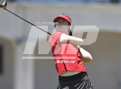 Thumbnail 1 in CIF-SS Girls D1 Team Golf Finals 1/2 photogallery.
